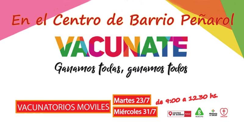 vacunate en el centro de barrio penarol