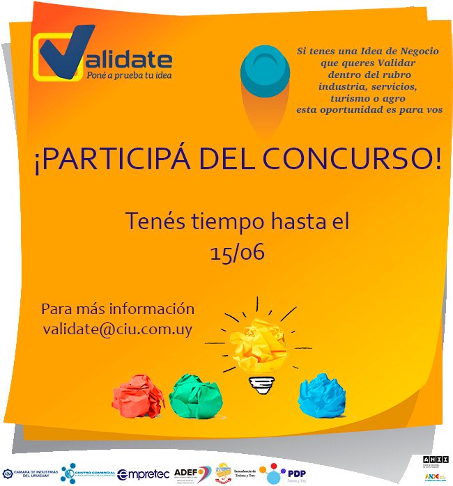 validate comunicado