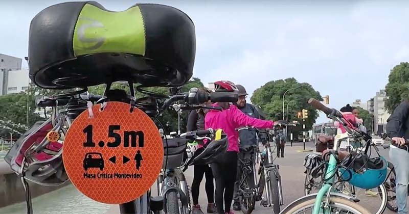 video bicicleteada comision caos