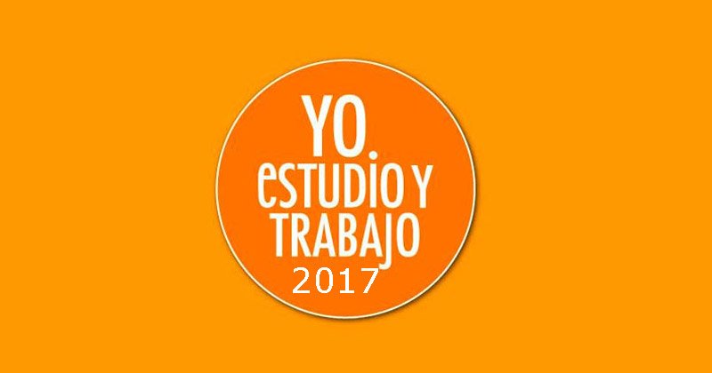 yo estudio y trabajo 2017