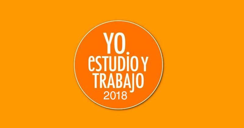 yo estudio y trabajo 2018