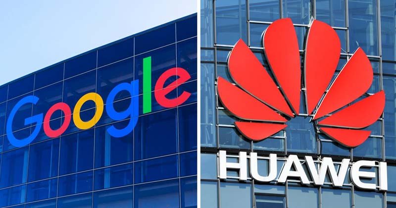 google rompe con huawei 2019