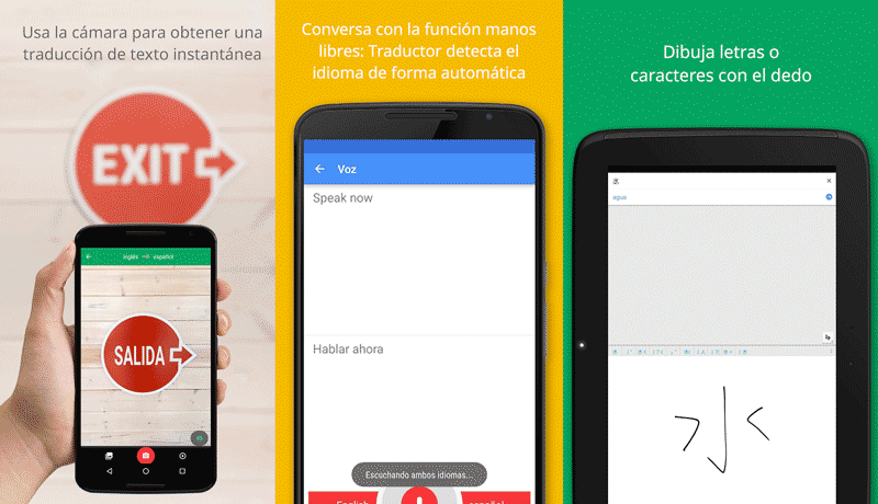 nuevo traductor de google caracteristicas