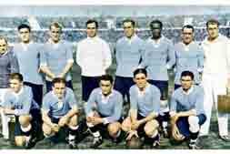 Plantel de la selección uruguaya 1930