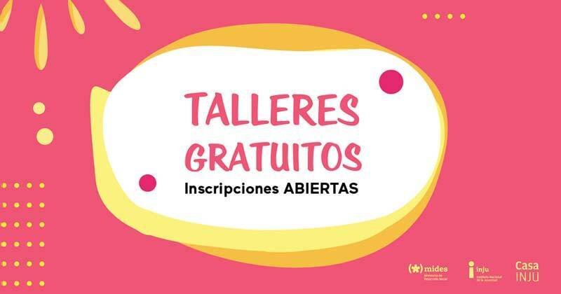 talleres gratuitos inju 2021